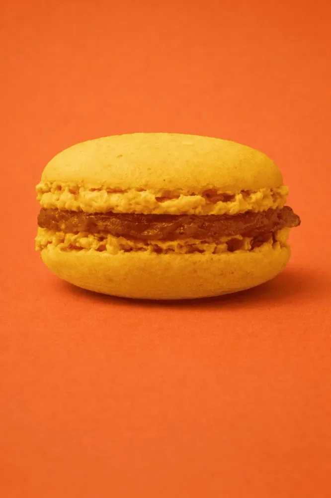 Macaron Mangue gingembre